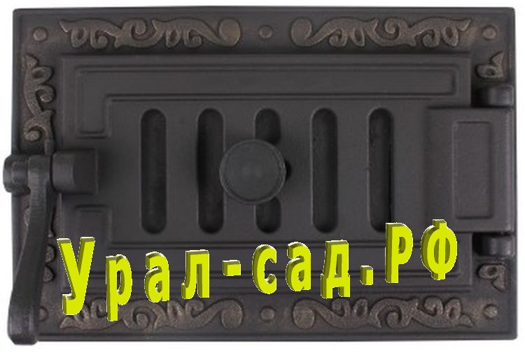 дверка чугунная поддувальная герметичная
