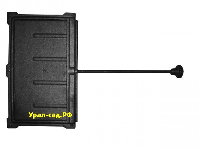 Задвижка чугунная печная под закладку