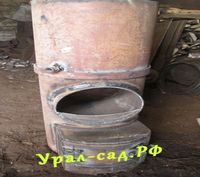 печь для бани с 2-х секционная