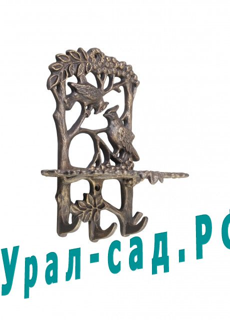 полка ключница чугунная свиристели