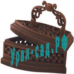 Шкатулка Утюжок ретро чугунная
