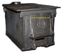 Печи чугунные буржуйки с варочной плитой