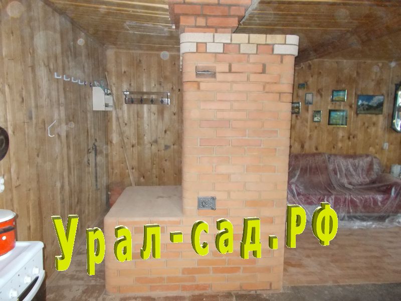 печь с лежанкой из кирпича