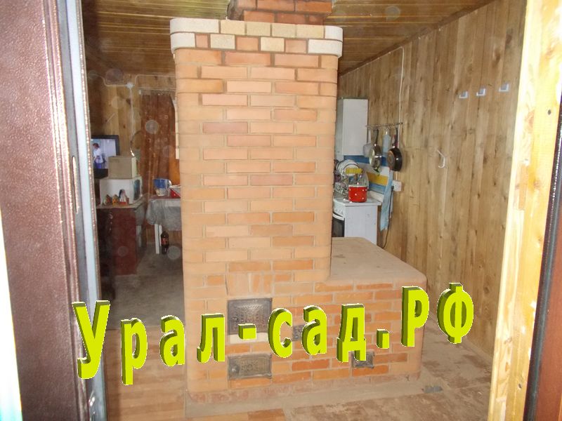 печь с лежанкой из кирпича