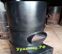 печь для бани окрашенная термостойкой краской