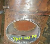 печь банная круглая