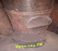 печь банная круглая